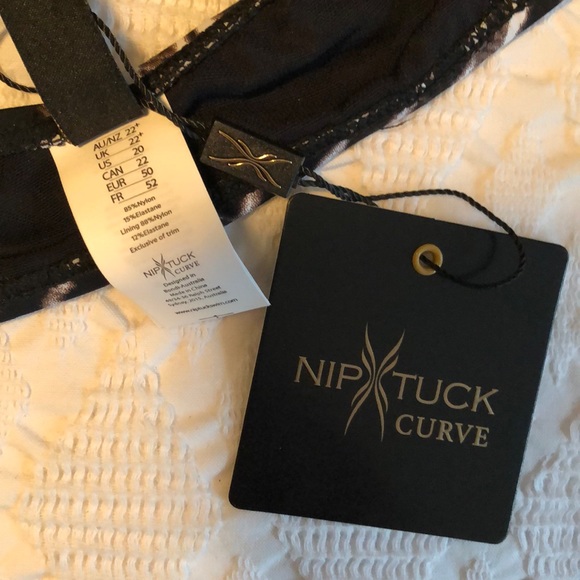 Nip Tuck Plus Size Swim Wear Size 22 swimsuit NWT - Picture 7 of 9